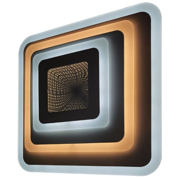 Designové led stropní svítidlo Avide Nansy 3D 48cm 81W 5680lm CCT dálkové ovládání 3 roky - náhled 4