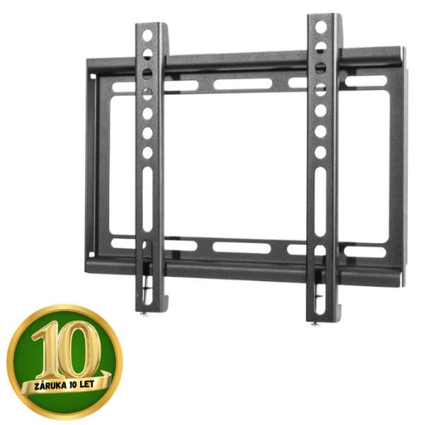 Držák na TV 23"-42" na zeď Holmios, fixní, nosnost 35kg, 10 let záruka