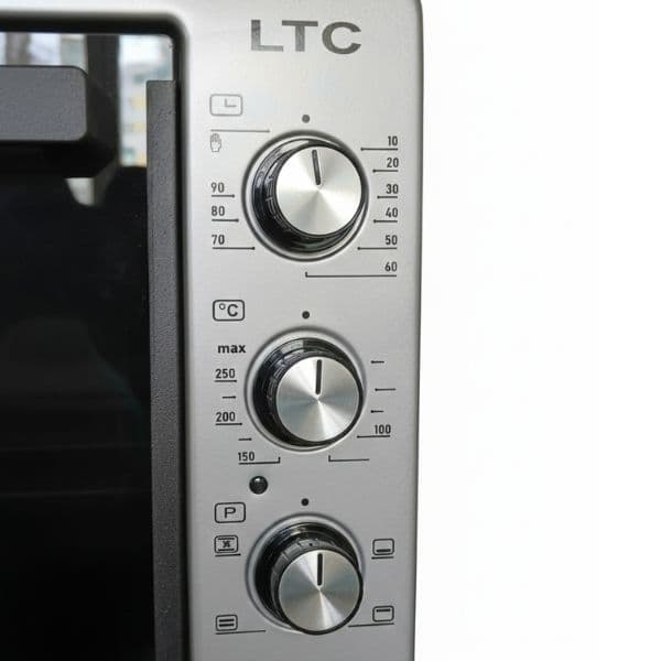 Stolní trouba LTC 40 l – horkovzdušná, 1400 W, šedá - náhled 4