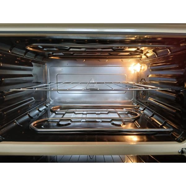 Stolní trouba LTC 60 l – horkovzdušná, 1800 W, béžová, retro design - náhled 3