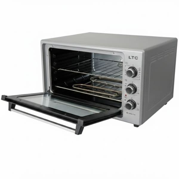 Stolní trouba LTC 60 l – horkovzdušná, 1800 W, šedá - náhled 2