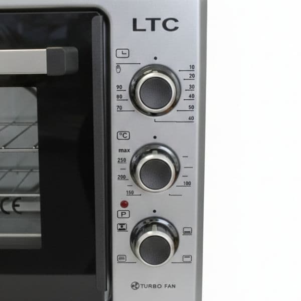 Stolní trouba LTC 60 l – horkovzdušná, 1800 W, šedá - náhled 4