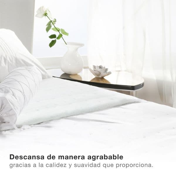 Vyhřívaná podložka do postele Väline 150x80cm, 60W, 3 úrovně teploty, 3 roky záruka - náhled 2
