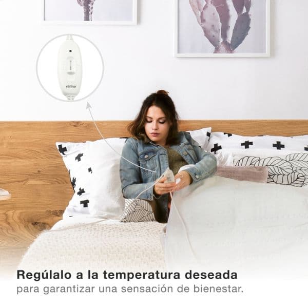 Vyhřívaná podložka do postele Väline 150x80cm, 60W, 3 úrovně teploty, 3 roky záruka - náhled 3
