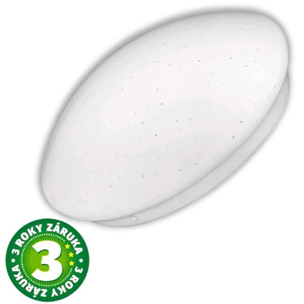 Prémiové led stropní svítidlo Stella 38cm 24W 2100lm denní, 3 roky