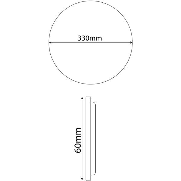 Prémiové led stropní svítidlo Janet 26cm 12W 840lm denní, 3 roky - náhled 2