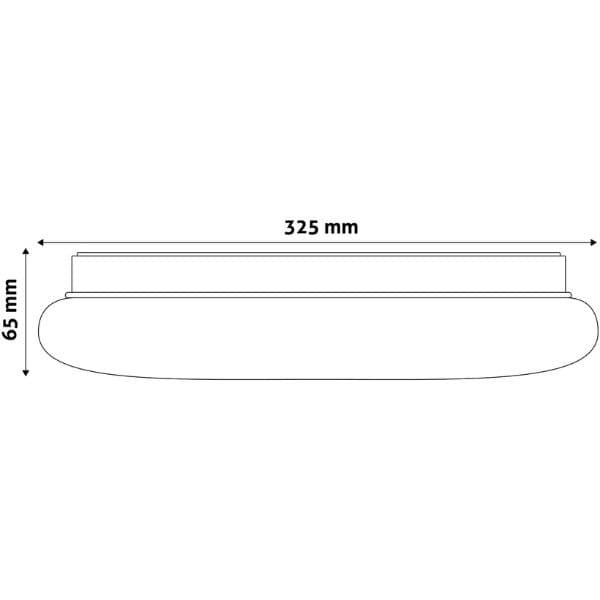 Prémiové led stropní svítidlo Larissa 32,5cm 18W 1600lm denní, 3 roky - náhled 4