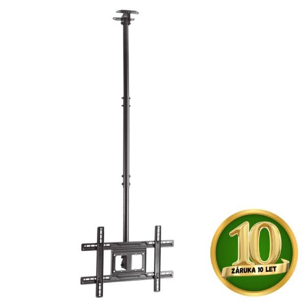 Držák na TV 37"- 80" na strop Holmios, otočný 30°h +5-25°v, nosnost 50kg, 10 let záruka