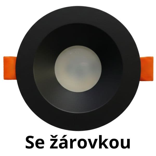 Podhledové bodové svítidlo GSC Handil černé matné, včetně patice GU10, zanořené, kruhové - náhled 5