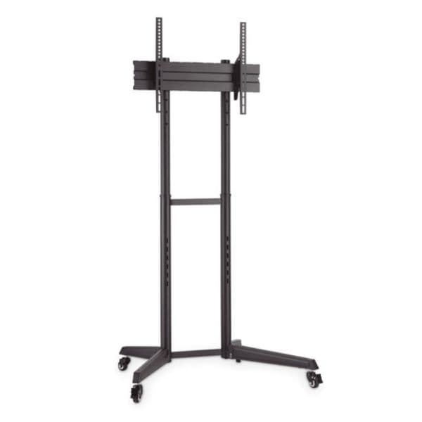 Stojan na TV 37"- 70" na podlahu Holmios na kolečkách, nosnost 50kg, černý, 10 let záruka - náhled 5