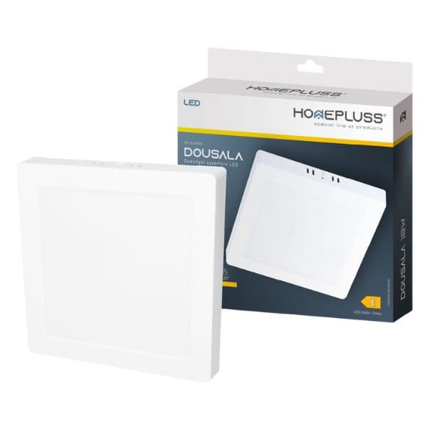 Prémiový přisazený LED panel 18W 1600lm, denní, čtvercový, 21,5cm, 3 roky - náhled 4