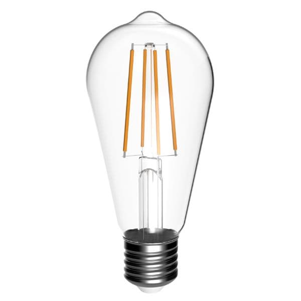 Ultra úsporná prémiová retro LED žárovka E27 4,9W 806lm denní filament ekv. 60W, 3 roky - náhled 4