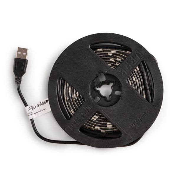 Set: voděodolný LED pásek 7,2W/m, 330lm/m, RGB, délka 2m, s ovladačem a USB koncovkou - náhled 2