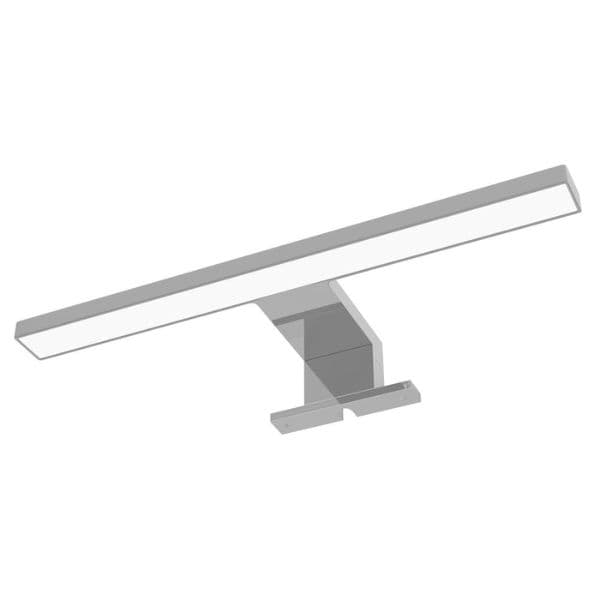 Koupelnové LED světlo nad zrcadlo 30cm, 5W, 410lm, denní, barva chrom, vodorovná montáž - náhled 2