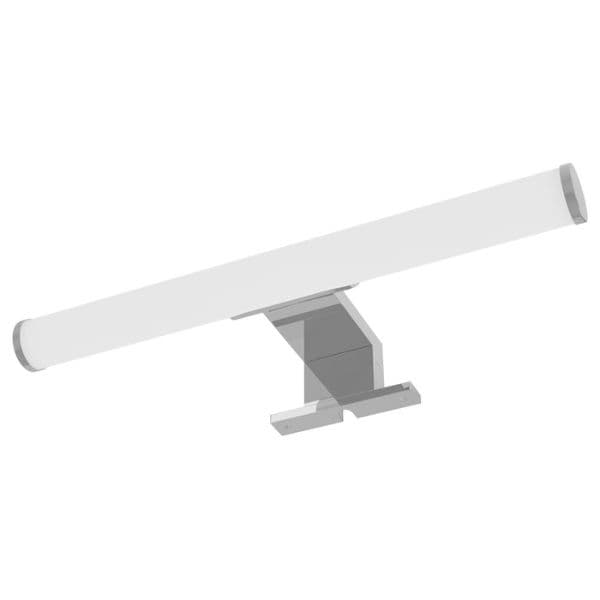 Koupelnové LED světlo nad zrcadlo válec 30cm 5W 480lm denní, barva chrom, vodorovná montáž - náhled 3