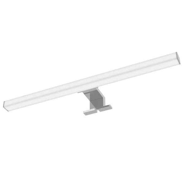 Koupelnové LED světlo nad zrcadlo 50cm 7W 740lm denní, barva chrom, vodorovná montáž - náhled 2