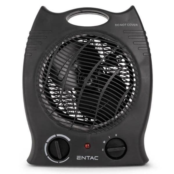 Přenosný přímotop - teplovzdušný ventilátor, 2 stupně topného výkonu, max 2000W - náhled 2