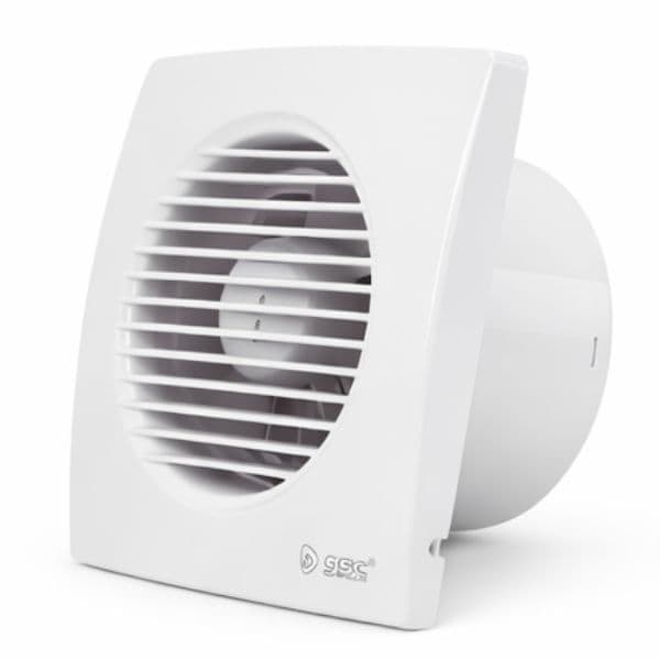 Koupelnový ventilátor GSC Senir 148mm, 170m3/h, 43dB, 22W, bílý, 3 roky záruka - náhled 2