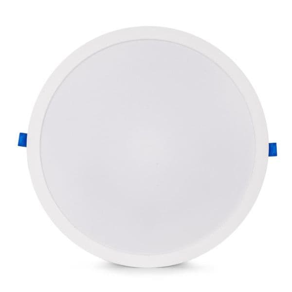 Vestavný LED panel 24W 2490lm, teplá, kruhový, 29,5cm - náhled 4
