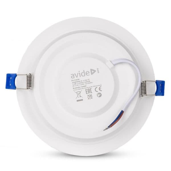 Vestavný LED panel 12W 1160lm, denní, kruhový, 15cm - náhled 3